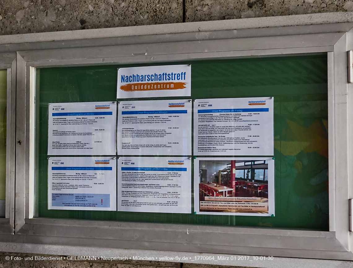 01.03.2017 - die Abrissbaustelle Quiddezentrum in Neuperlach